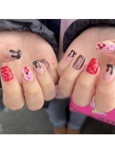 イロ(iro)/バレンタインネイル♪ハート♪