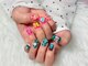 アウラ ネイル(Aura Nail)の写真/長さ出しだけじゃない！個性的なあなただけのネイルにショートネイルデザイン豊富♪