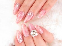 ル クレール(Nail & Eyelash Le Clair)/タイダイ×パーツ
