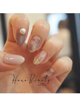 ハナビューティ アシヤ(Hana Beauty Ashiya)/秋先取りレオパードネイル♪