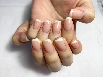 ユージューネイルルーム(UJU nail room)/変形フレンチ