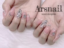 アルスネイル(Ars nail)/シンプル埋めつくしネイル
