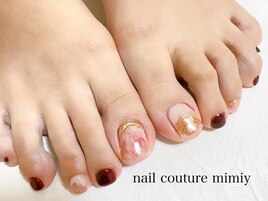 ニュアンスフットネイル☆
