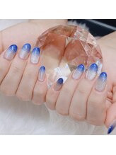 ミュウ(MIU)/マグネットグラデーションネイル