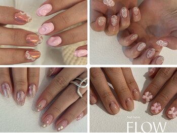 フロウネイル(Flow nail)の写真/【阿波座駅より徒歩5分の好立地！】シンプル～トレンドデザインまでハイセンスなデザインを豊富にご用意！
