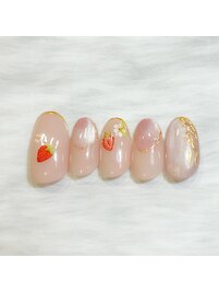 ジュワッとマグネットといちご