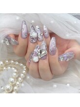 カメリア(Camelia)/薔薇ネイル