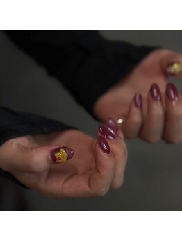 モア ネイル(more nail)/ワンカラー+パーツ