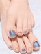 シュルーネイル(Shul-Nail)の写真/サンダルから覗くフットネイルで、ときめく足元を演出しませんか？気分UP間違いなし！◎