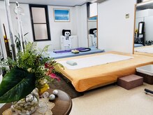 えがお元気整体/施術台.エアーマッサージ器