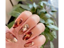 ネイルサロン レーヴ(NAIL SALON REVE)/透け感が綺麗☆大人べっ甲