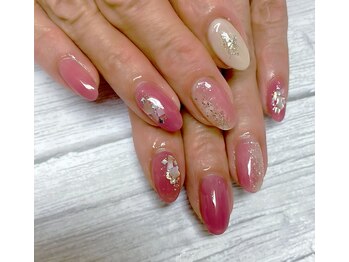 クリアー(clear)/ピンク、シェル、ニュアンス