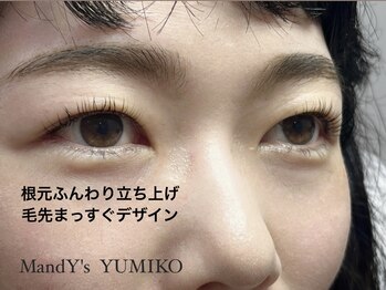 マンディーズ(MandY's)/まつ毛パーマ/根元立ち上げ