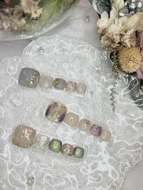 7・8・9月定額フットネイル