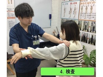 ほねくま整体院 ほねくま接骨院 はりきゅう院 連坊小路院/■お身体の状態を確認