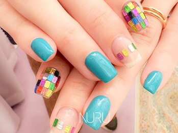 ヌル ネイル 新宿(NURU NAIL)の写真/【定額デザイン¥4250～】ショートネイルに映える最旬デザイン多数！小さな爪にも似合う個性派デザインも♪