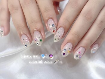 シエル(Ciel)/ビジューネイル