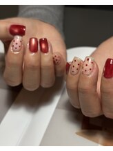 フィルネイル(fil nail)/ショート　マグネット×アート