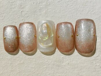 ネイルビート(NAIL BEAT)/ぷっくりシェルネイル