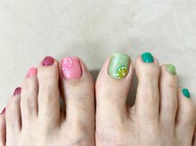 ネイル サロン ヴェレッド(Nail Salon VERED)/【定額】フットネイル