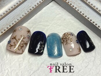 ネイルサロン トゥリー(TREE)/フットトレンド定額コース¥8800