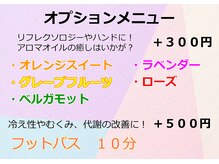 フー 栗原店(Fuu～)/オプションメニュー