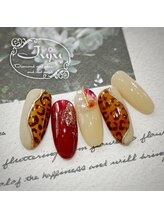 ジュジュ(Juju)/レオパードXべっ甲ネイル