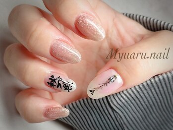 ミュアルネイル(Myuaru.nail)/持ち込みデザインアレンジ♪