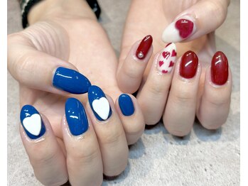 ルヒアネイル イオン戸畑ショッピングセンター店(Ruhia Nail)/ハートネイル