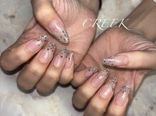 クリーク(CREEK)/押し花フラッシュスカルプ