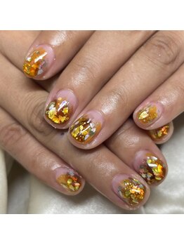 ソラール(SOLAR)/べっこうニュアンスネイル♪