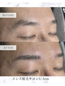 ユーフェム(U-fem)/モテ眉ブロウリフトスタイリング