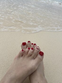 エフネイル(ef nail)/フットのご準備を♪