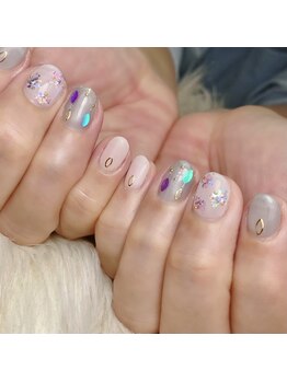 アオマリー(Aomalie)/梅雨ネイル ¥10,780