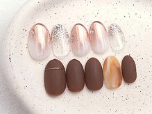 ワンラブネイルズ 浦和(OneLoveNails)の雰囲気（トレンドアート　トレンド定額　(シルバーSET)　）