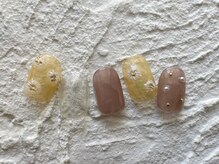 デューネイルスタジオ(dew nail studio)/90min.ぷくぷくフラワー