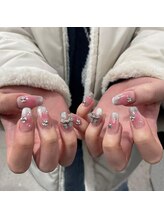 アイスタジオ アンド ダブルネイル 高槻店(EYE STUDIO&W NAIL)/マグネットネイルグラデーション