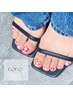 ★全員OK★フット 持ち込みデザインNAIL★¥8,000→7,400