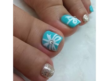 リアン(lien)/フット親指アート