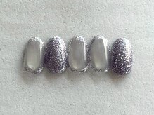 ネイルサロン ブランロール 三軒茶屋店(Blanl'or)/マグネット×フラッシュ三軒茶屋