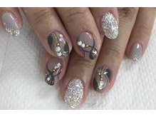 ディーネイル 天王寺(D-nail)/(田坂) ゴージャスネイル