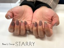 スターリー(STARRY)/ワンカラー　チャコール　ラメ