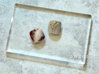 アンガット(angot.)/親指アート◆