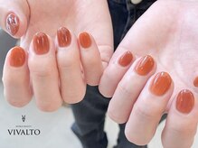 ワールド ビューティ ヴィヴァルト 宝塚店(WORLD BEAUTY VIVALTO)/シンプルネイル／秋ネイル