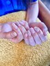 （（hand））ワンカラー＋アートパーツ4本まで付け放題 ￥6200