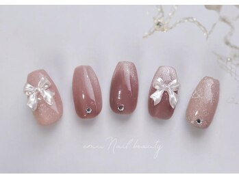 エミュ(emu)/ジェルネイル/ワンホン￥7000