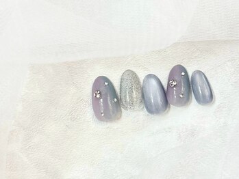 マグネットネイル/韓国ネイル/春