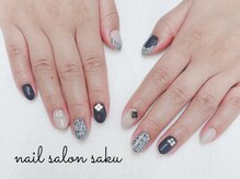 サク(saku)/持ち込み/ツイード