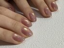 透明感たっぷりネイル