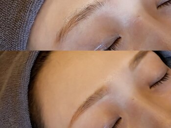 サロン チアリス(salon chiariss)の写真/美眉ワックス(メンズOK)で自信UP!眉はサロン選びが重要◎垢抜けを実感♪